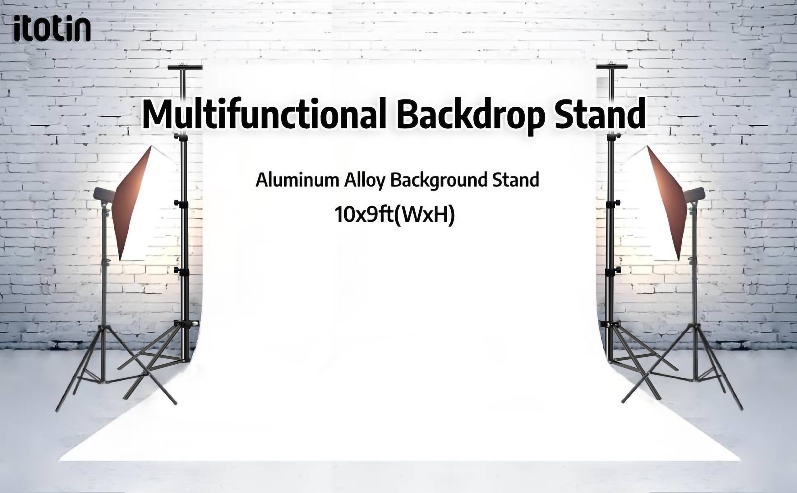 Amazon.com : Photo Backdrop Stand, 10x9ft(WxH) Adjustable